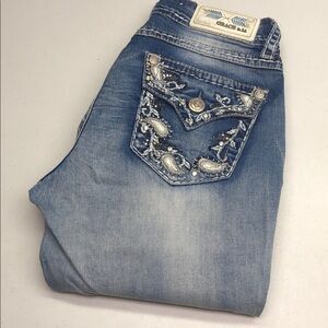VINTAGE GRACE IN LA BOOTCUT JEANS 28x30 ⭐️